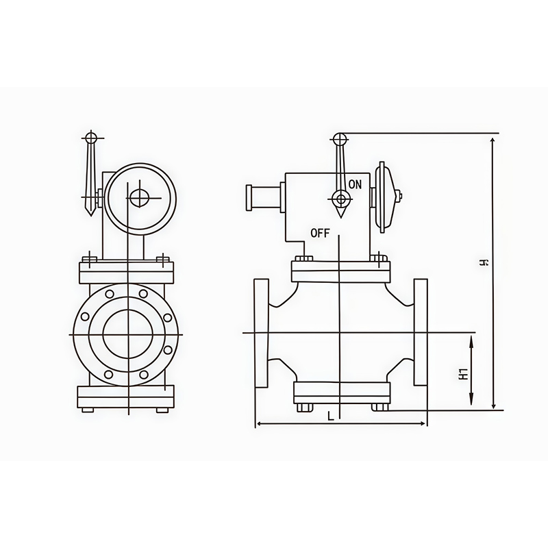 RAQ Series Gas Shut-off Valve