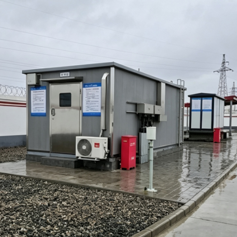 Skid-mounted equipment room