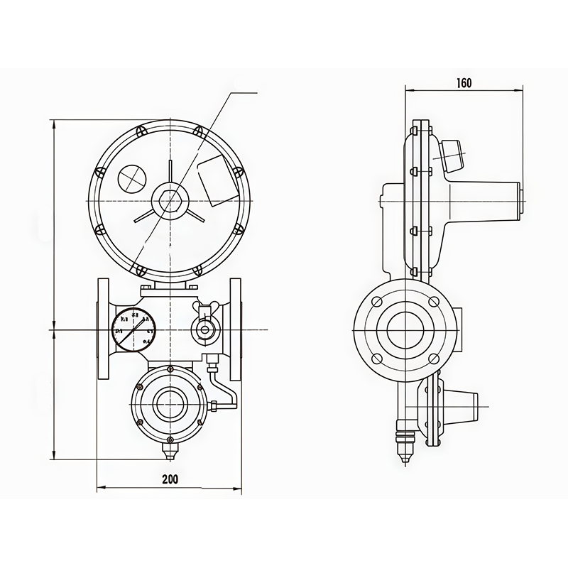 RTZ1-50/0.4LQ Gas Regulator