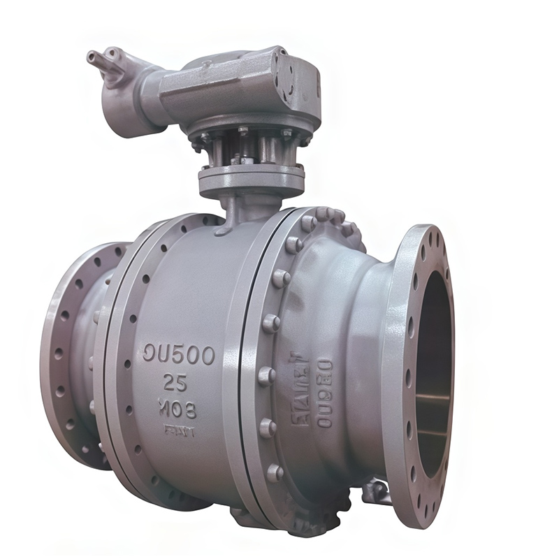 Soft-sealed fixed ball valve