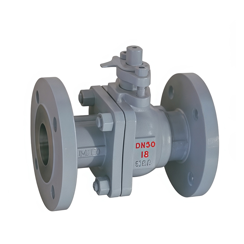 Metal hard-sealed floating ball valve