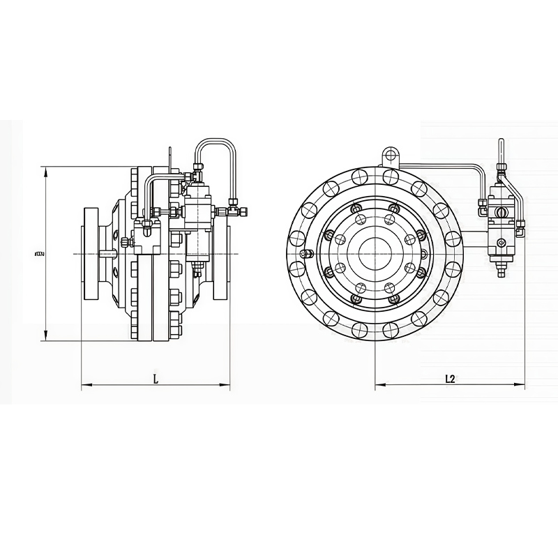 RTJ2-*/*ZL Series Axial Flow Gas Regulator