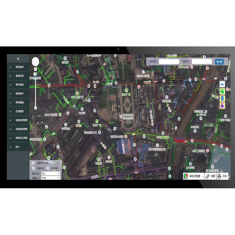 2D and 3D integration of pipeline network
