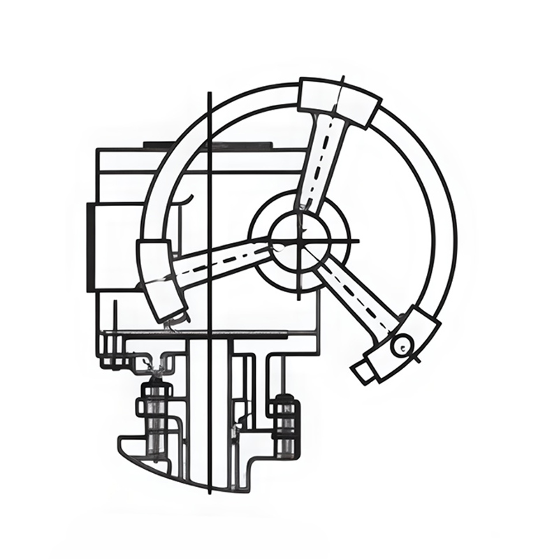 Fixed forged steel ball valve