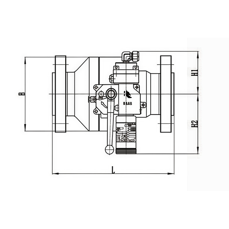 ZLQ Series Axial Flow Gas Shut-off Valve