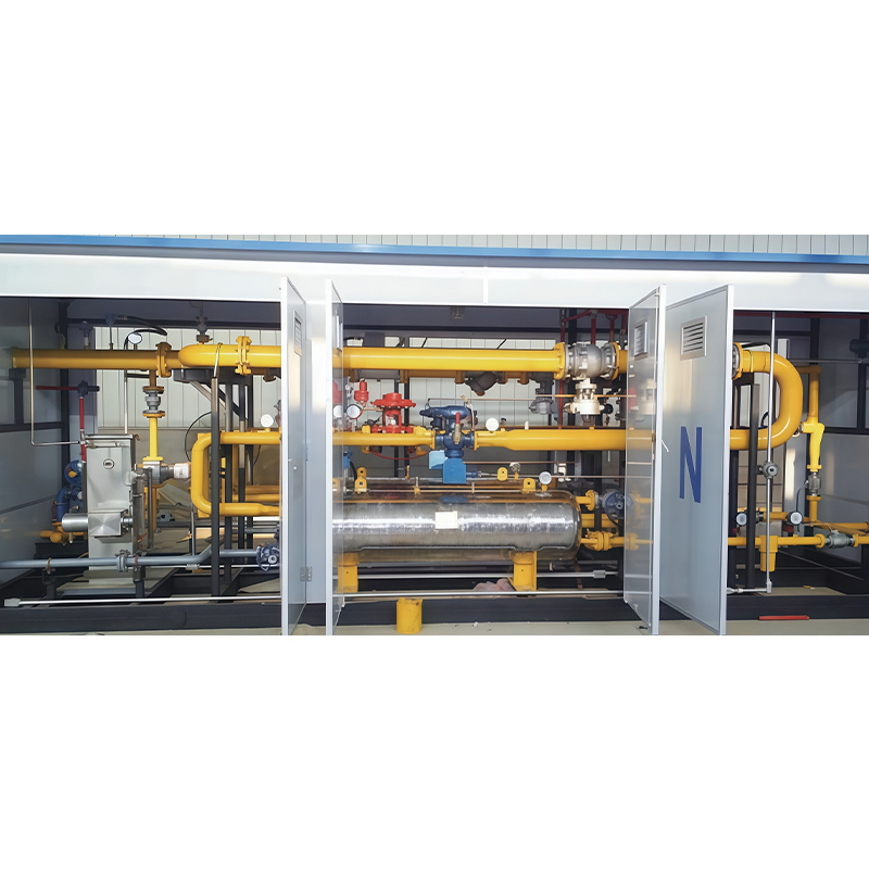 CNG pressure regulating station