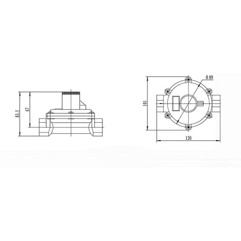 RTZB-15/*L Series Pre-meter Gas Regulator