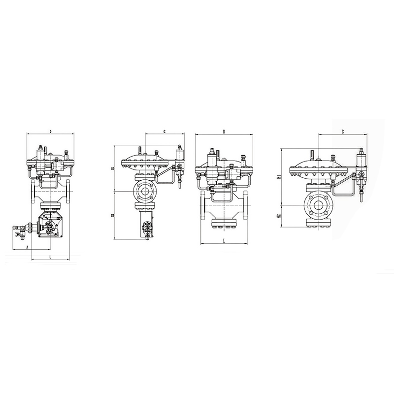 RTJ2-*/*DK, DKQ Series Gas Regulator