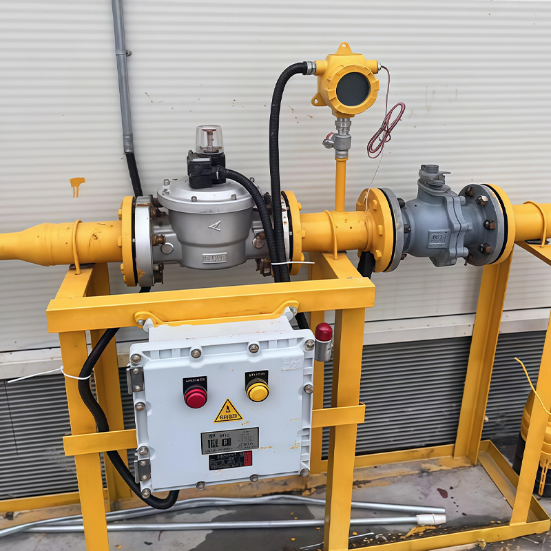 Pressure interlock shut-off device