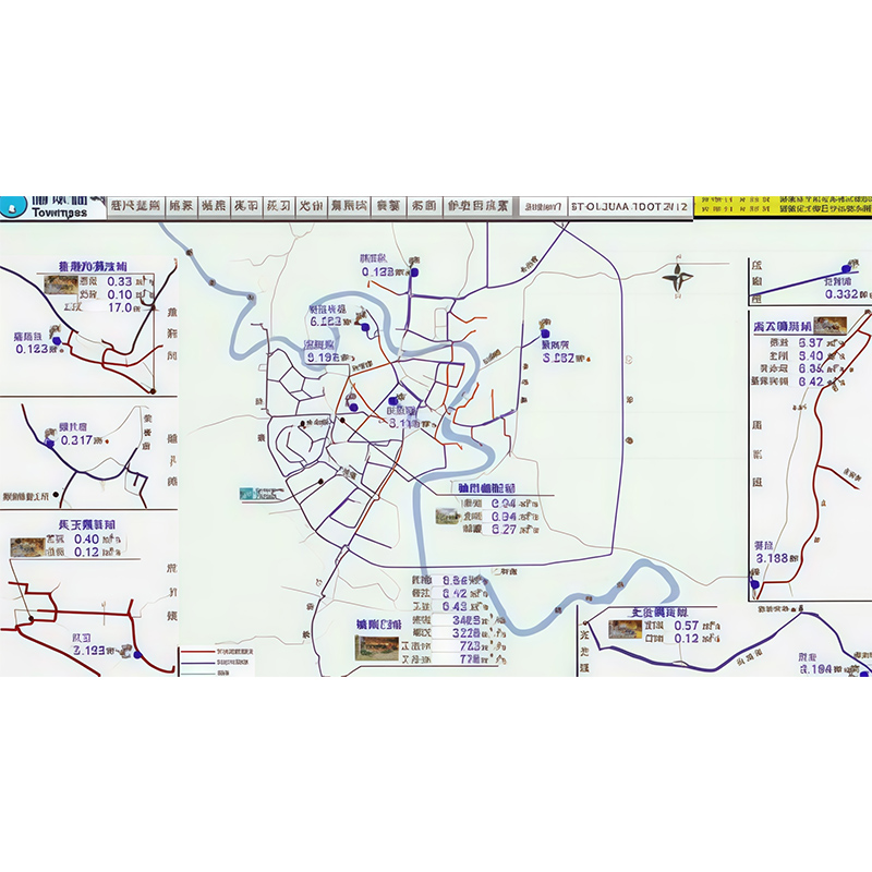 Gas remote data acquisition and monitoring system (SCADA)