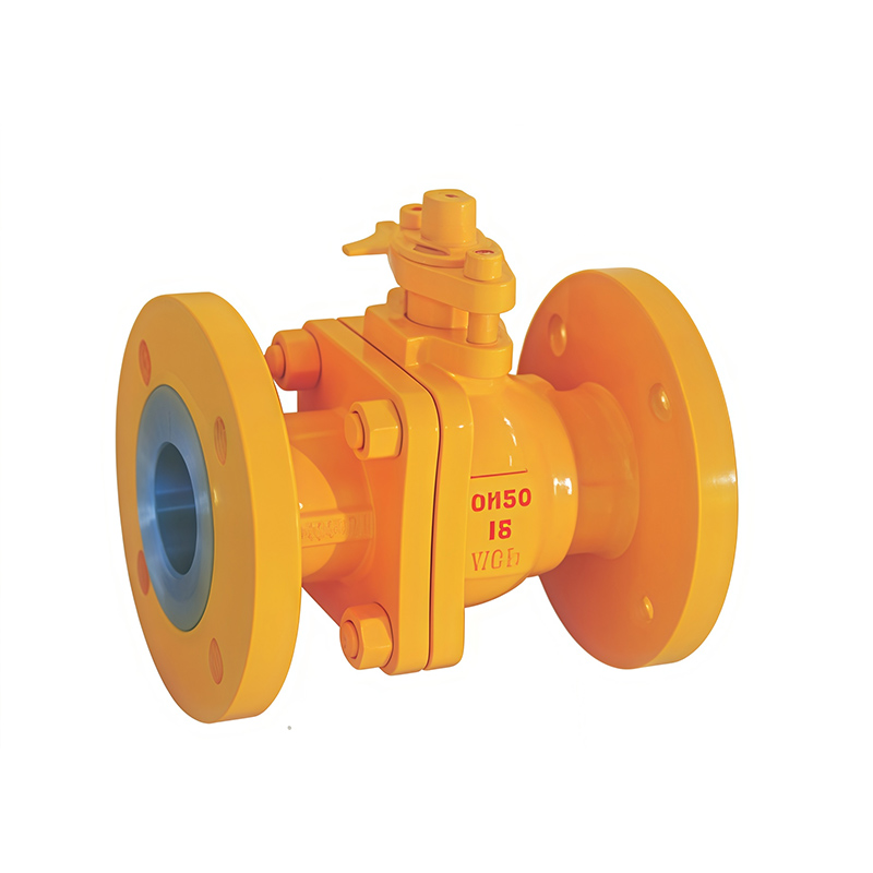Gas soft-sealed floating ball valve